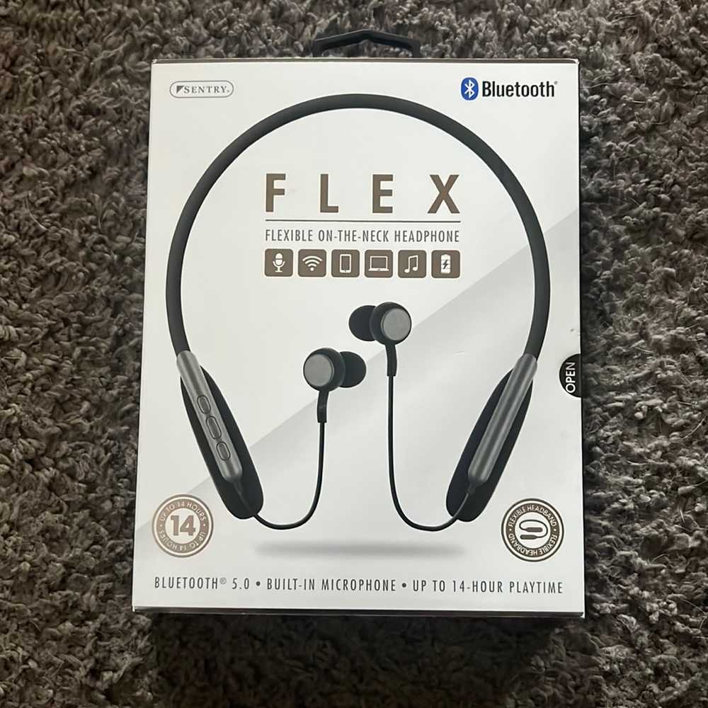 Flex - Flexible on the neck Bluetooth Headphones